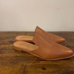 Madewell The Gemma Mule in Leather - Size 7.5